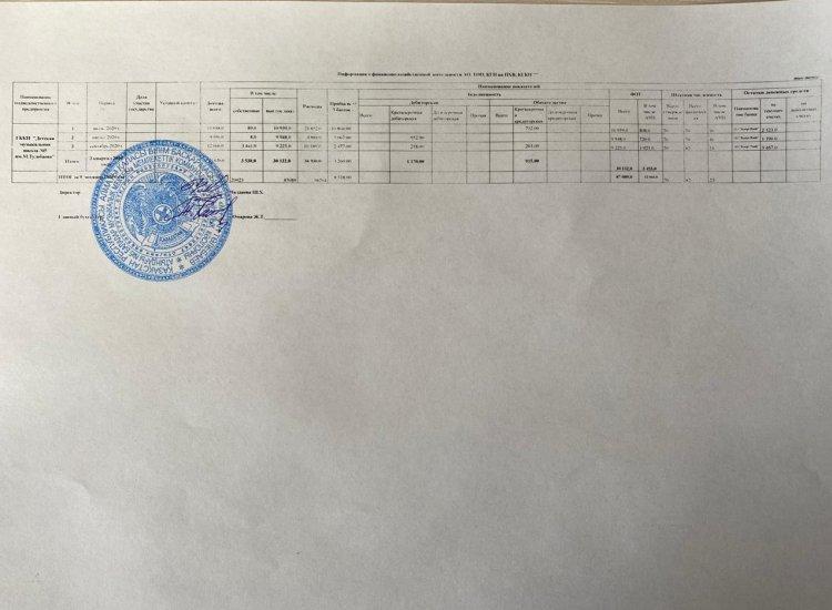 Информация о хозяйственной деятельности
